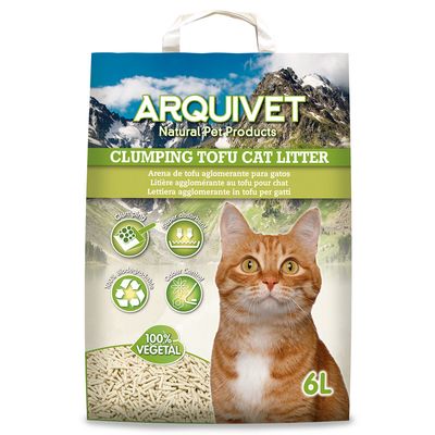 Arquivet Clumping Tofu, żwirek z tofu
