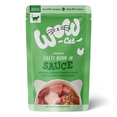 WOW Cat w sosie, 8 x 85 g