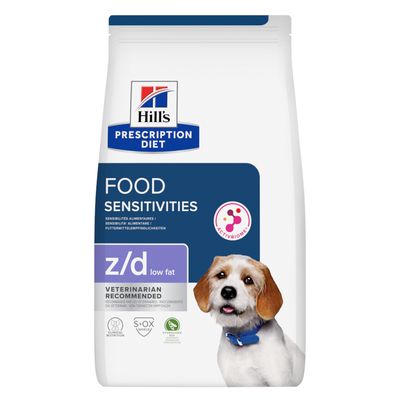Hill's Prescription Diet z/d Food Sensitivities Low Fat Hydrolysed Soy
