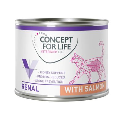 Concept for Life Veterinary Diet Renal, łosoś