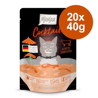 MjAMjAM Cocktails, 20 x 40 g