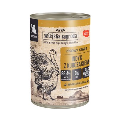 Wiejska Zagroda Cat, 6 x 400 g