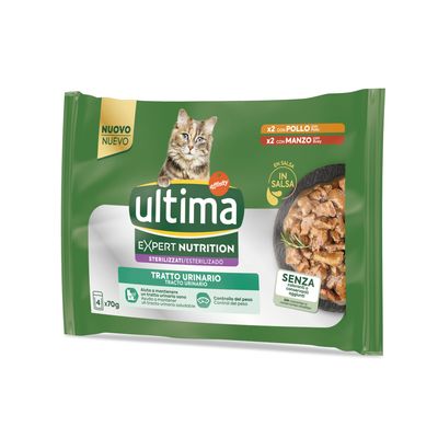 Ultima Cat Expert Nutrition Urinary, kurczak i wołowina