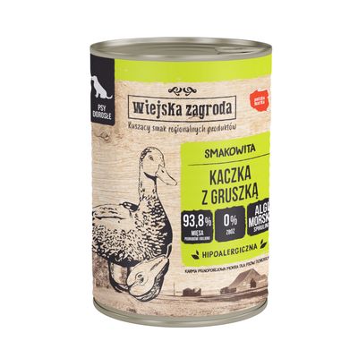 Wiejska Zagroda dla psa, 6 x 400 g