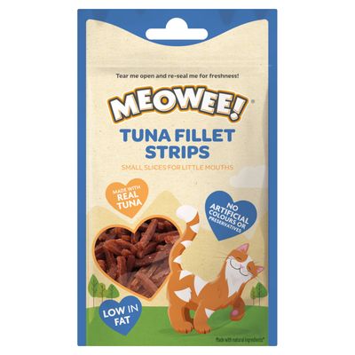 Meowee! Paski z fileta z tuńczyka
