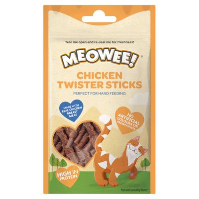 Meowee! Chicken Twister Sticks