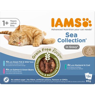 IAMS Advanced Nutrition Grain Free Sea Collection w sosie
