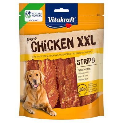 Vitakraft Pure Chicken XXL Strips, filet z kurczaka