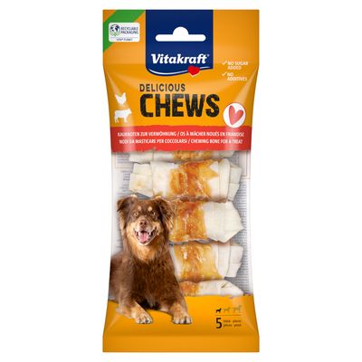 Vitakraft Delicious Chews, supełki do żucia S