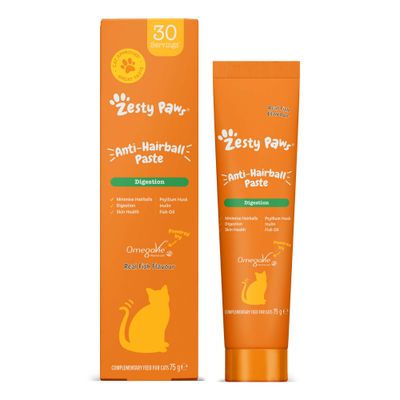 Zesty Paws Cat Anti-Hairball Paste