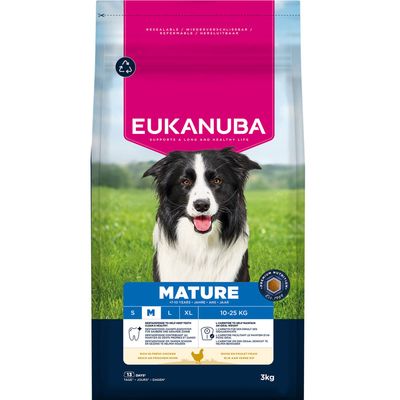 Eukanuba Premium Nutrition Mature Medium Breed, kurczak