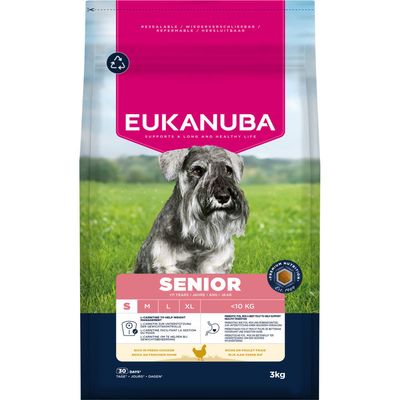 Eukanuba Premium Nutrition Senior Small Breed, kurczak