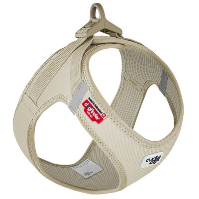 Curli Vest szelki z zapięciem Clasp Cord, jasnobrązowe