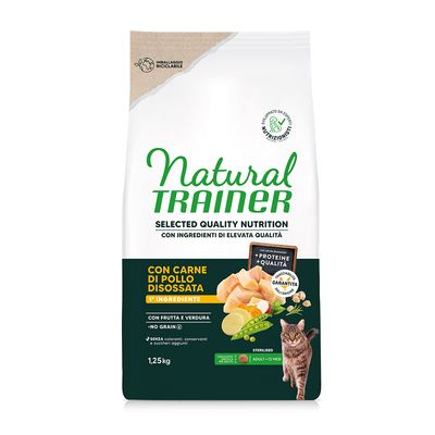 Natural Trainer Selected Quality Nutrition Sterilised, kurczak