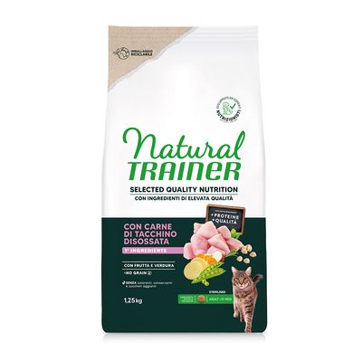Natural Trainer Selected Quality Nutrition Sterilised, indyk