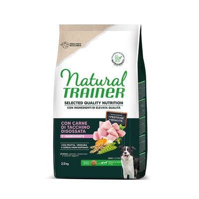 Natural Trainer Selected Quality Nutrition Adult Medium & Maxi, indyk