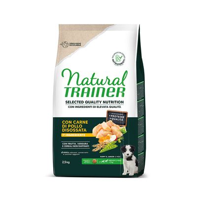 Natural Trainer Selected Quality Nutrition Puppy Medium & Maxi, kurczak