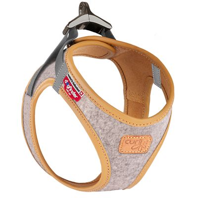 Curli Vest szelki Alpine Clasp, jasnoszare