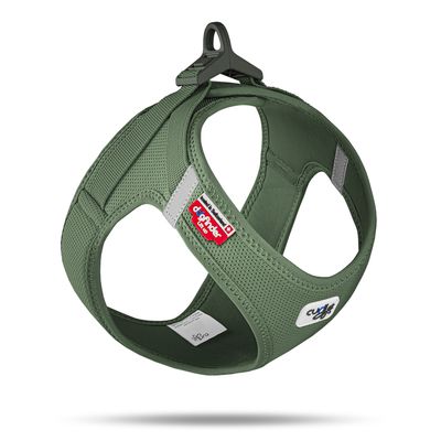 Curli Vest szelki Clasp Air-Mesh, zielone