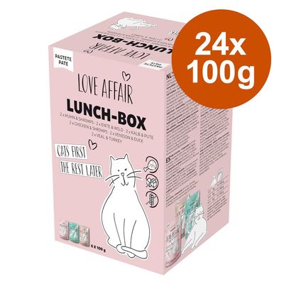 Korzystny pakiet Hardys LOVE AFFAIR Lunchbox, 24 x 100 g