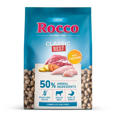 Rocco Junior Classic, wołowina z kurczakiem
