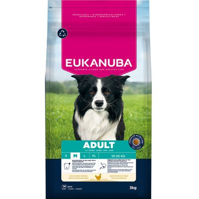 Eukanuba Premium Nutrition Adult Medium Breed, kurczak