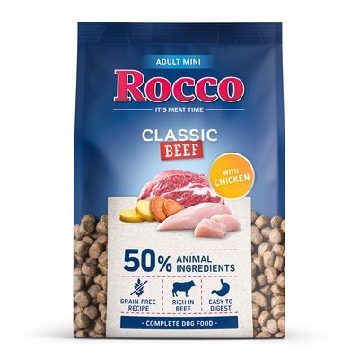 Rocco Adult MINI Classic, wołowina z kurczakiem