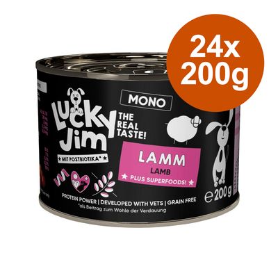 Korzystny pakiet Lucky Jim MINI Mono, 24 x 200 g