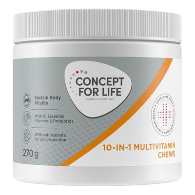 Concept for Life 10 in 1 Multivitamin Supplements Chews