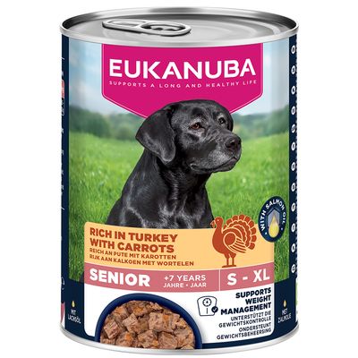 Eukanuba Senior, indyk z marchewką