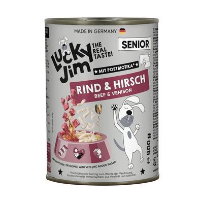Korzystny pakiet  Lucky Jim Senior, 24 x 400 g