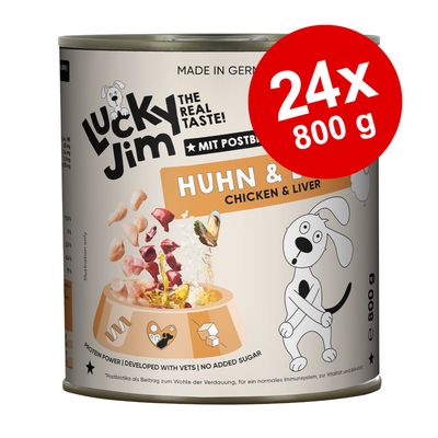 Korzystny pakiet Lucky Jim Adult, 24 x 800 g