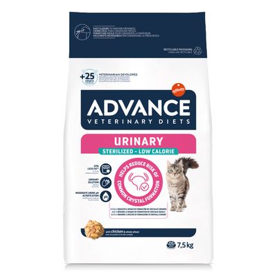 6,5 + 1 kg / 7 + 1 kg gratis! Advance Veterinary Diets, 7,5 kg / 8 kg
