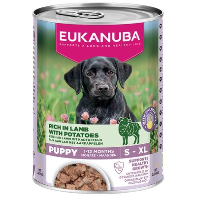 Eukanuba Puppy, jagnięcina z ziemniakami