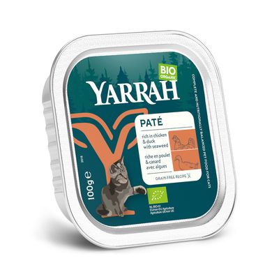 Yarrah BIO Paté, 16 x 100 g