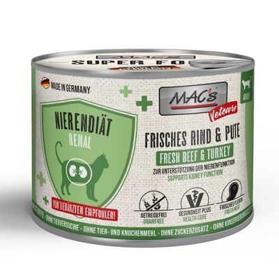 MAC's CAT Vetcare Renal, 6 x 200 g