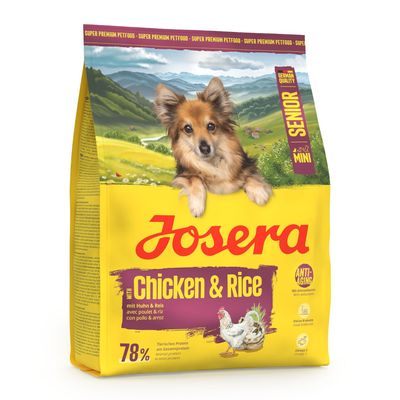Josera Mini Senior, kurczak i ryż