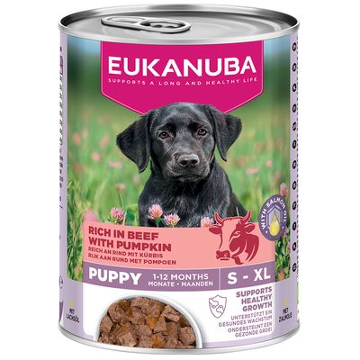 Eukanuba Puppy, wołowina z dynią
