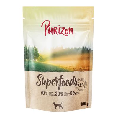 Purizon Cat Superfoods, kurczak ze śledziem