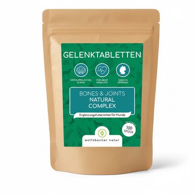 Wolfsbacher Nature Bones & Joints Natural Complex, tabletki na stawy