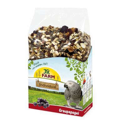 JR Farm Individual Grey Parrot, dla papug szarych
