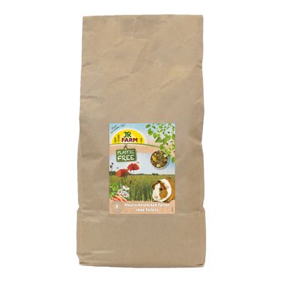 JR Farm Plastic Free karma dla świnek morskich, bez granulatu