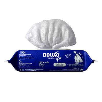 DOUXO Spa Skin & Coat chusteczki do pielęgnacji sierści