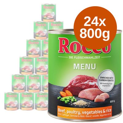 Megapakiet Rocco Menu, 24 x 800 g