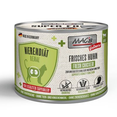 Korzystny pakiet MAC's CAT Vetcare Nierendiät / Renal, 24 x 200 g