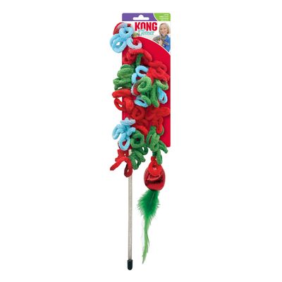 KONG Holiday wędka dla kota Loops