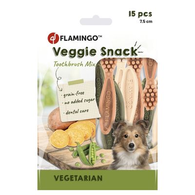 Flamingo Veggie zestaw szczoteczek do zębów