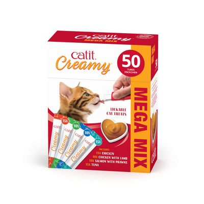 Catit Creamy, 50 x 10 g