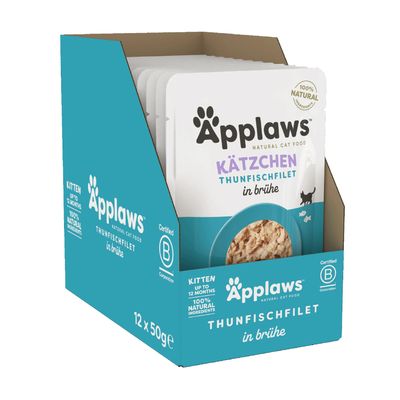 Korzystny pakiet Applaws Natural Kitten w bulionie, 24 x 50 g