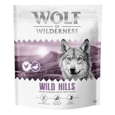 30% taniej! Wolf of Wilderness, sucha karma dla psa, 1 kg